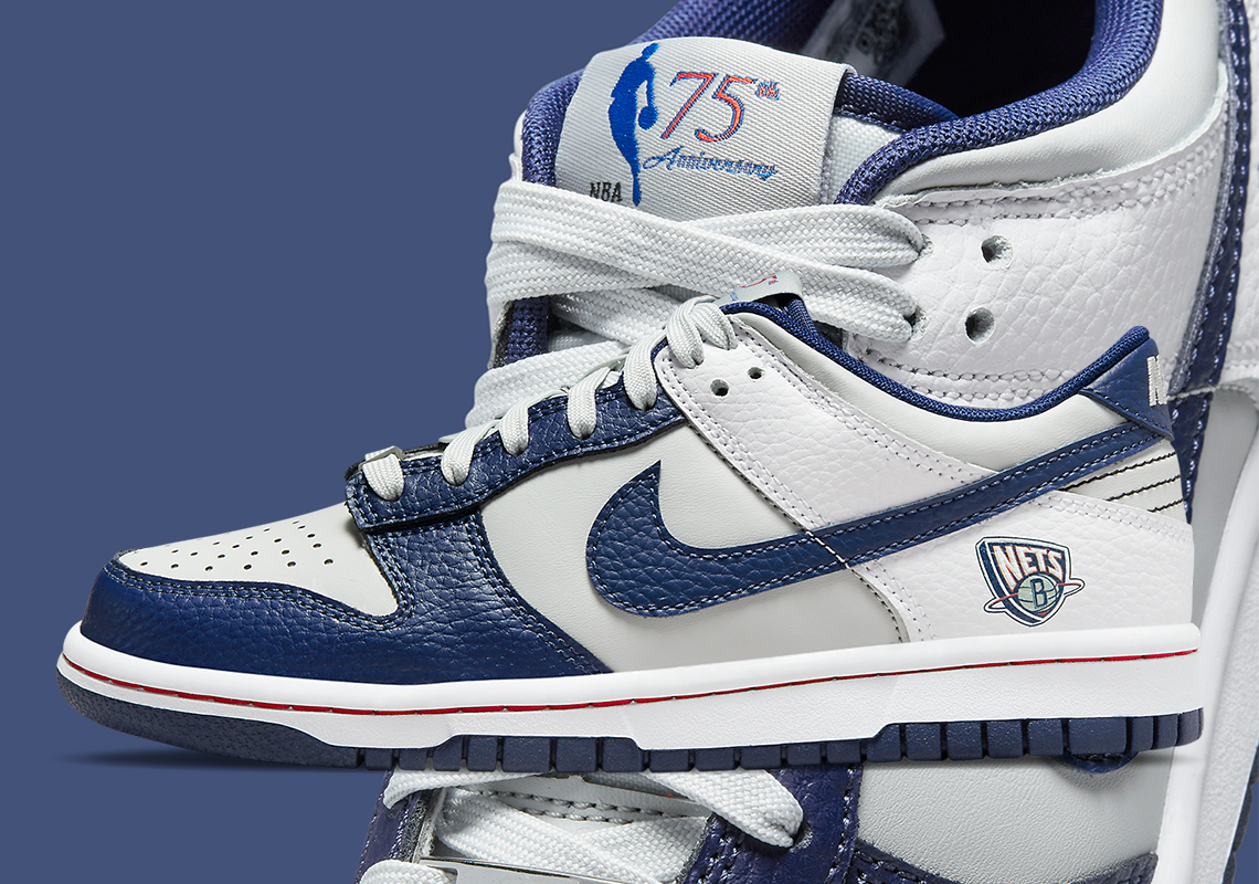 The Nike Dunk Low “Brooklyn Nets” Reimagines A Classic Team Logo