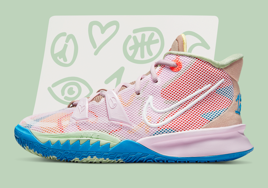 The Nike Kyrie 7 "1 World 1 People" Spreads Love And Peace