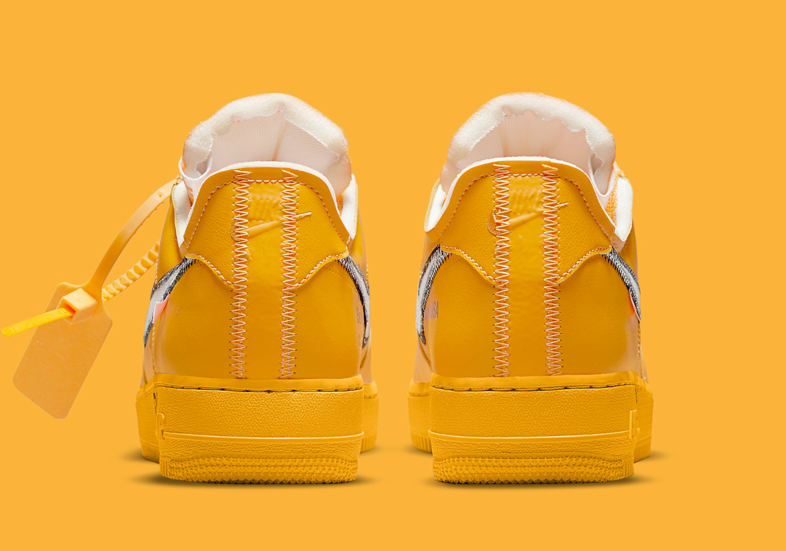 Off White Nike Air Force 1 Lemonade Dd1876 700 6