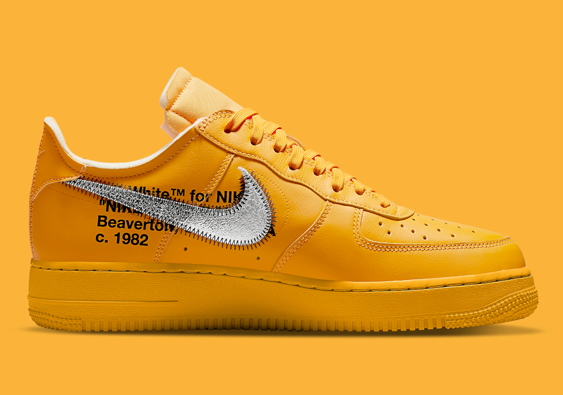 Off White Nike Air Force 1 Lemonade Dd1876 700 8