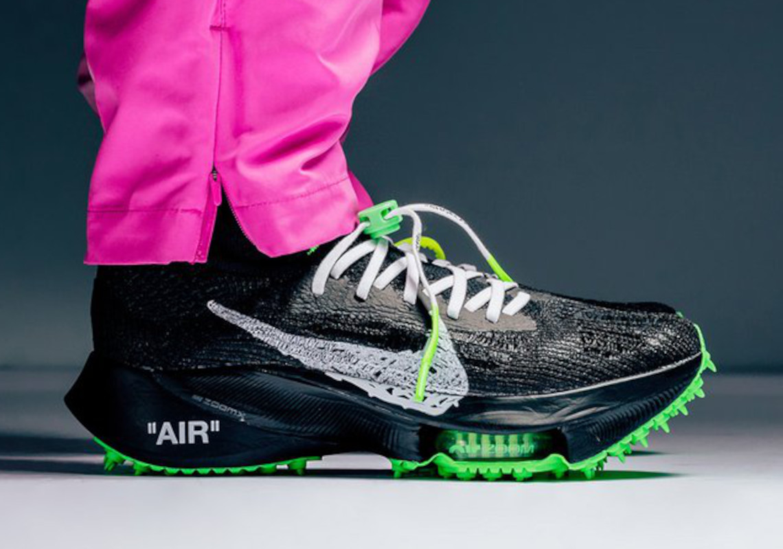 Where To Buy The Off-White x Nike Air Zoom Tempo NEXT% “Scream Green”