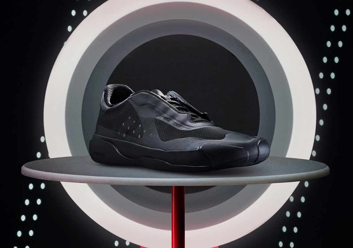 The Prada x adidas Luna Rossa 21 “Core Black” Arrives On July 19th