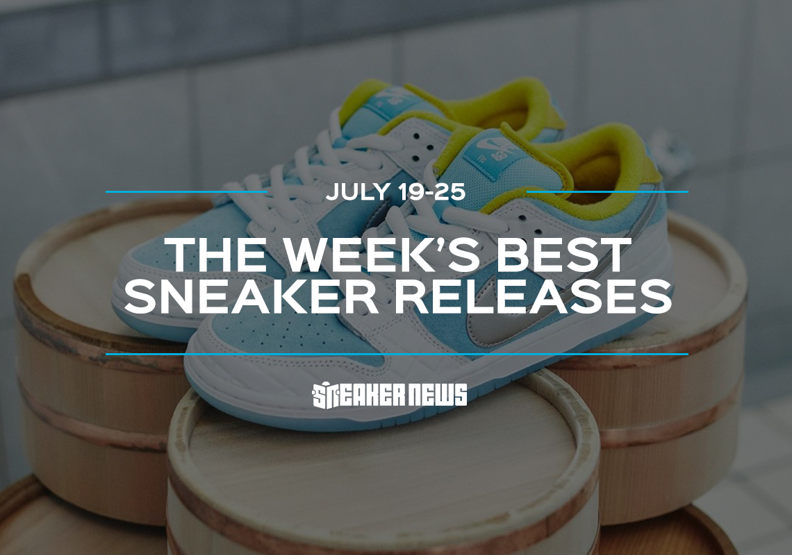 The AJ12 "Twist" And FTC x Nike SB Dunk Low Headline This Week's Top Releases