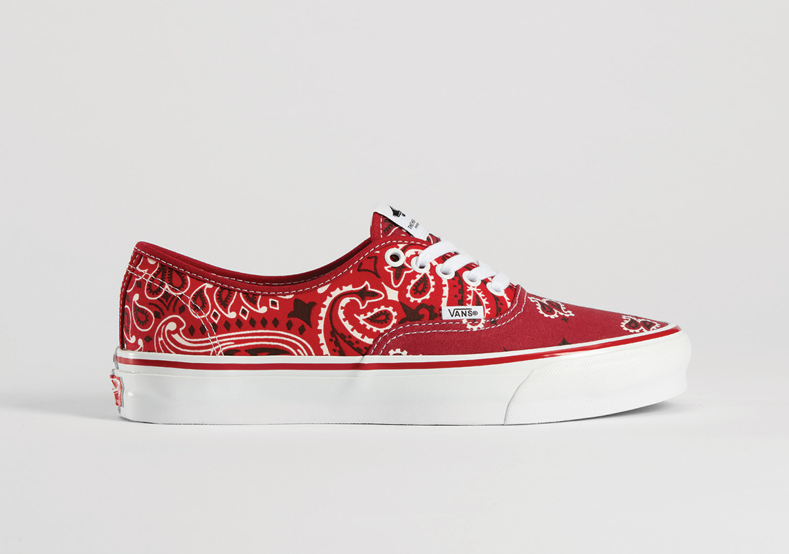 Vans Vault Bedwin And The Heatbreakers Authentic Red