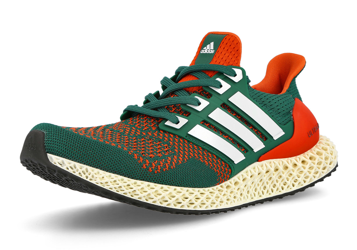 adidas Brings College PE Colors To The Ultra 4D "Miami"