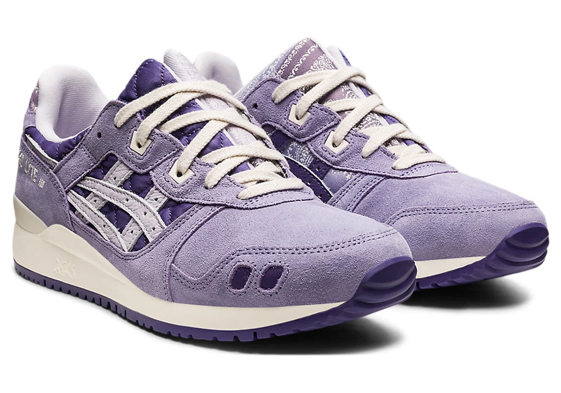 Quilted Underlays Appear On The ASICS GEL-Lyte III