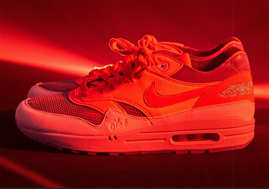 Clot Nike Air Max 1 Kod Solar Red 1