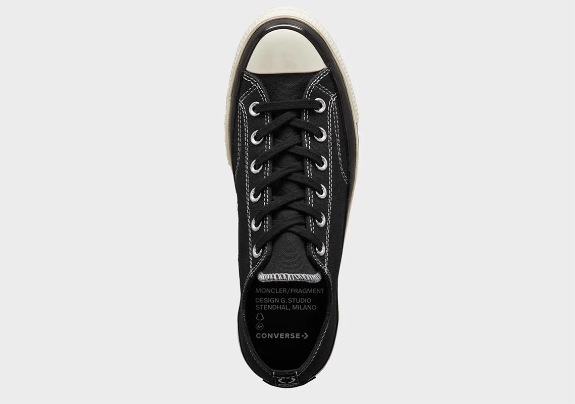 Fragment Design Moncler Converse Chuck 70 Low 3