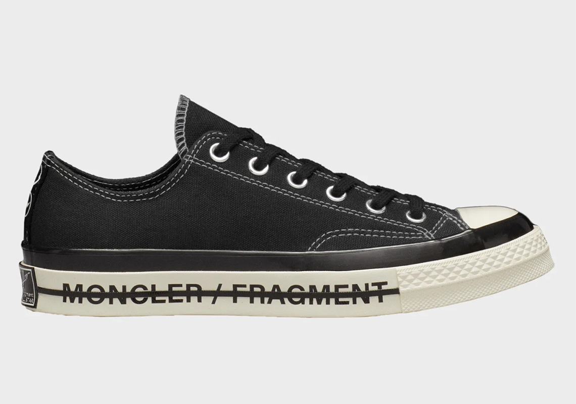 Fragment Design Moncler Converse Chuck 70 Low 5