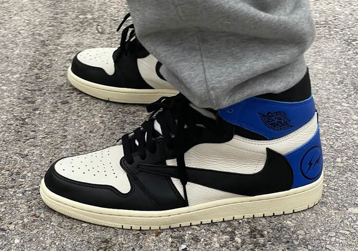 A Sample Of The Fragment x Travis Scott x Air Jordan 1 Appears In Hiroshi Fujiwara's Original Colorway