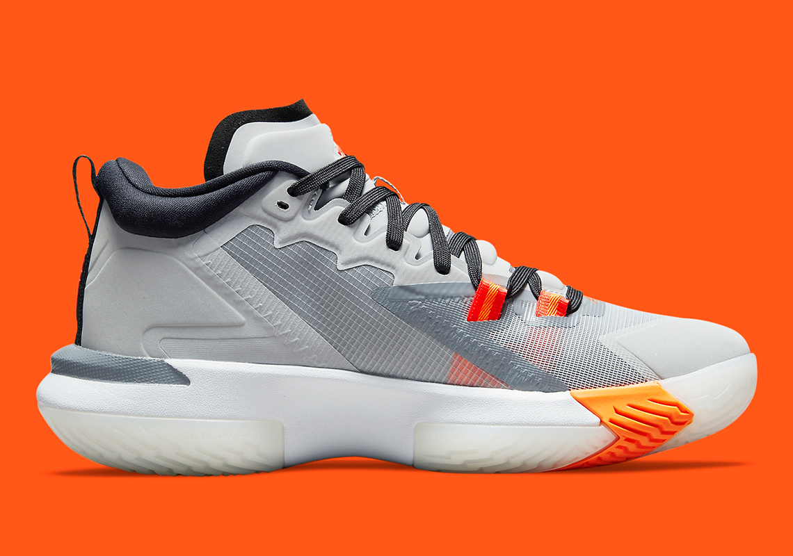 Jordan Zion 1 Light Smoke Grey Total Orange Da3130 008 2