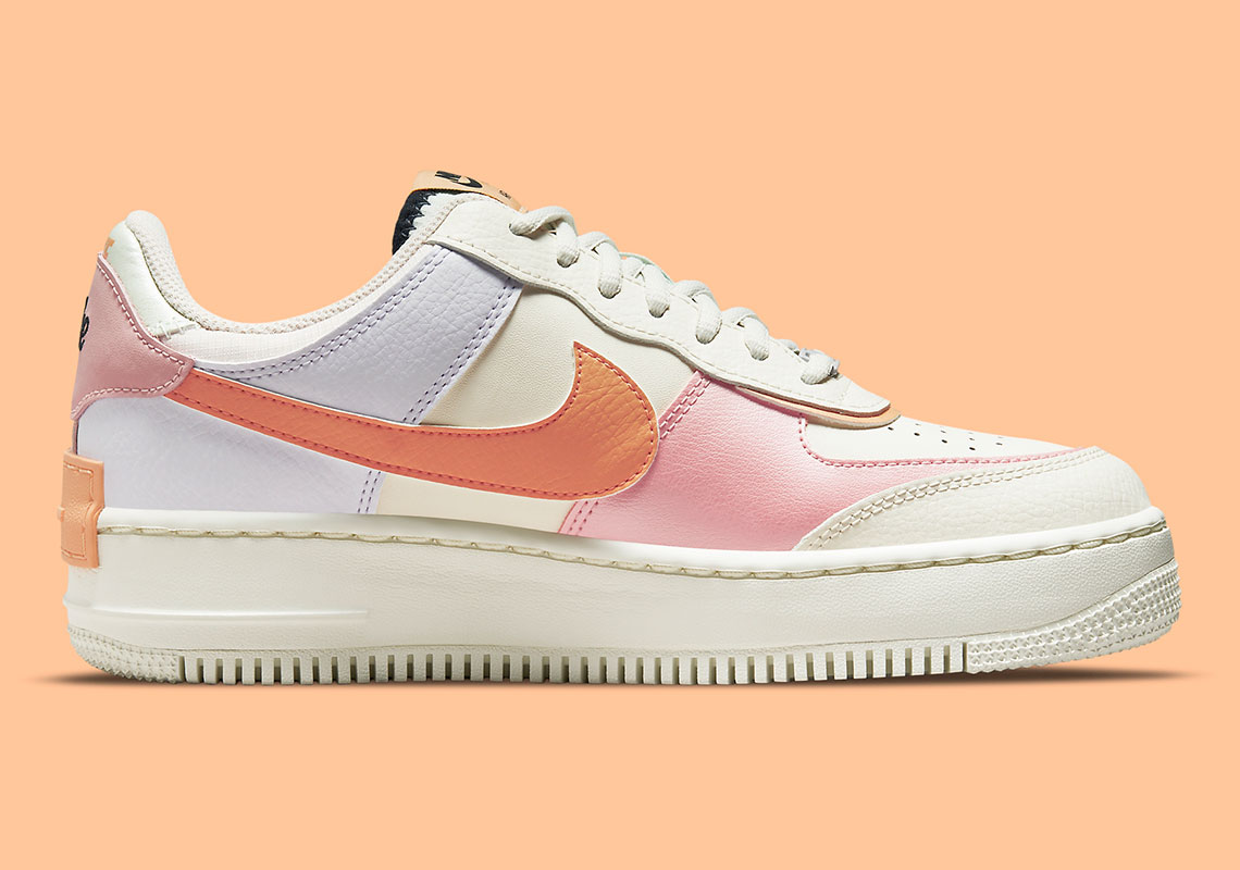 Nike Air Force 1 Shadow Sail Pink Glaze Orange Chalk Ci0919 111 5