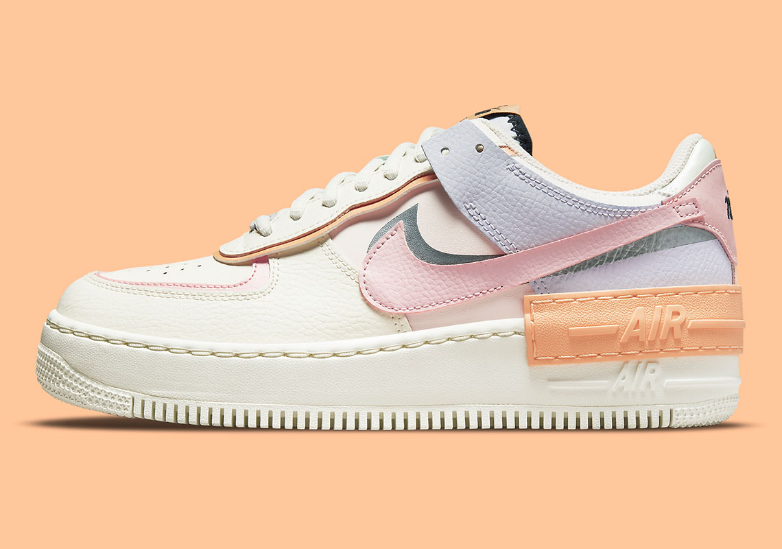 Nike Air Force 1 Shadow Sail Pink Glaze Orange Chalk Ci0919 111 6