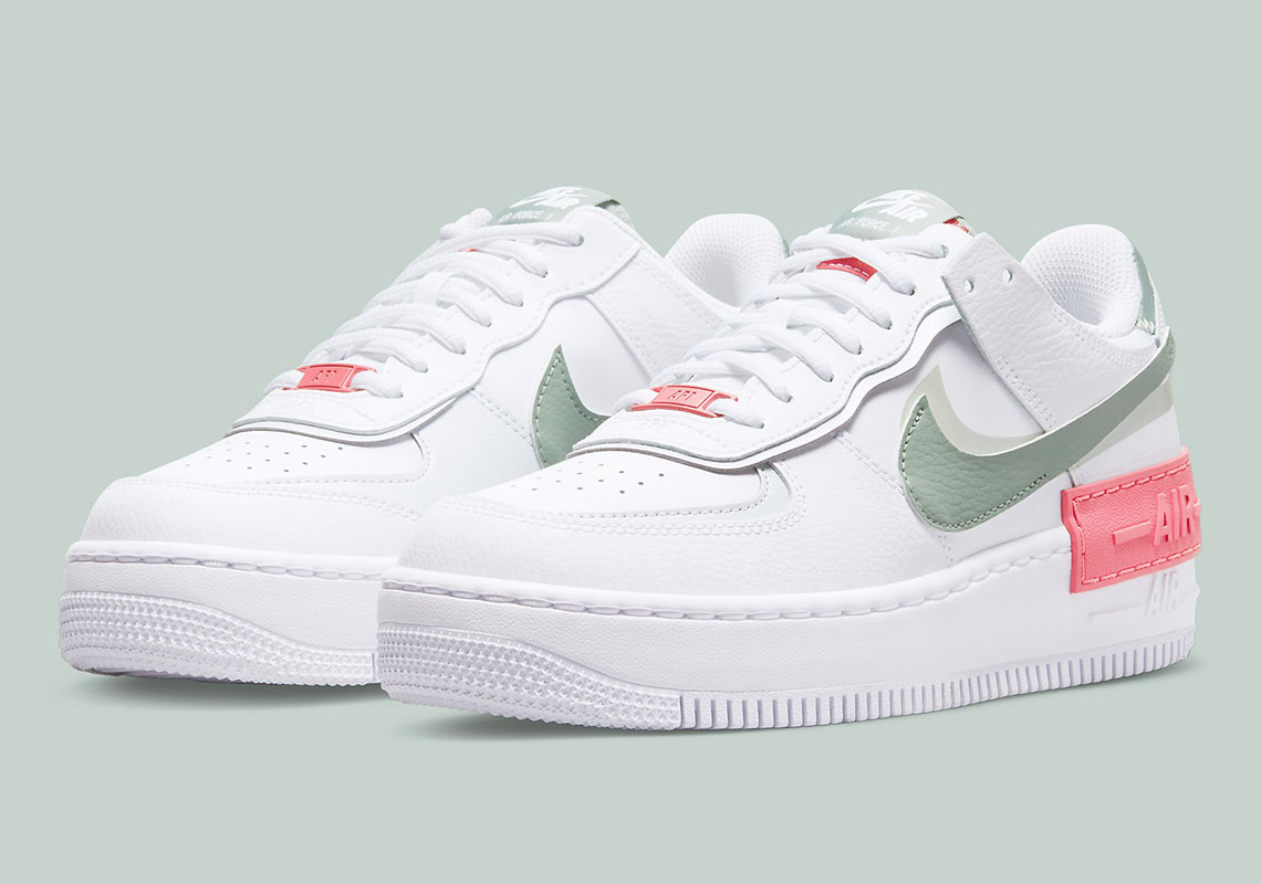 This Muted Nike Air Force 1 Shadows Adds A Bold Dash Of “Archeo Pink”