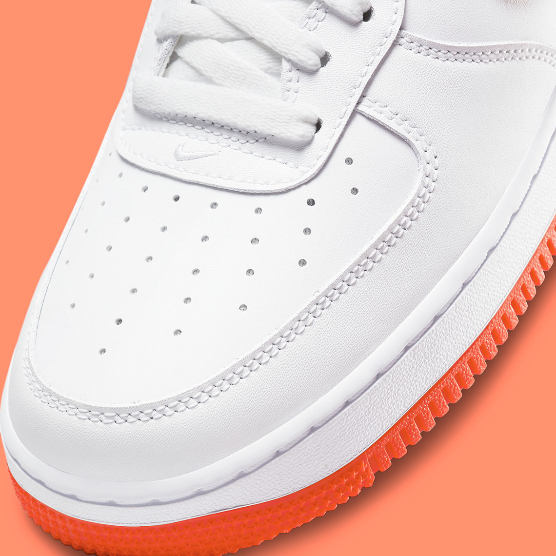 Nike Air Force 1 White Orange Dc2911 101 4