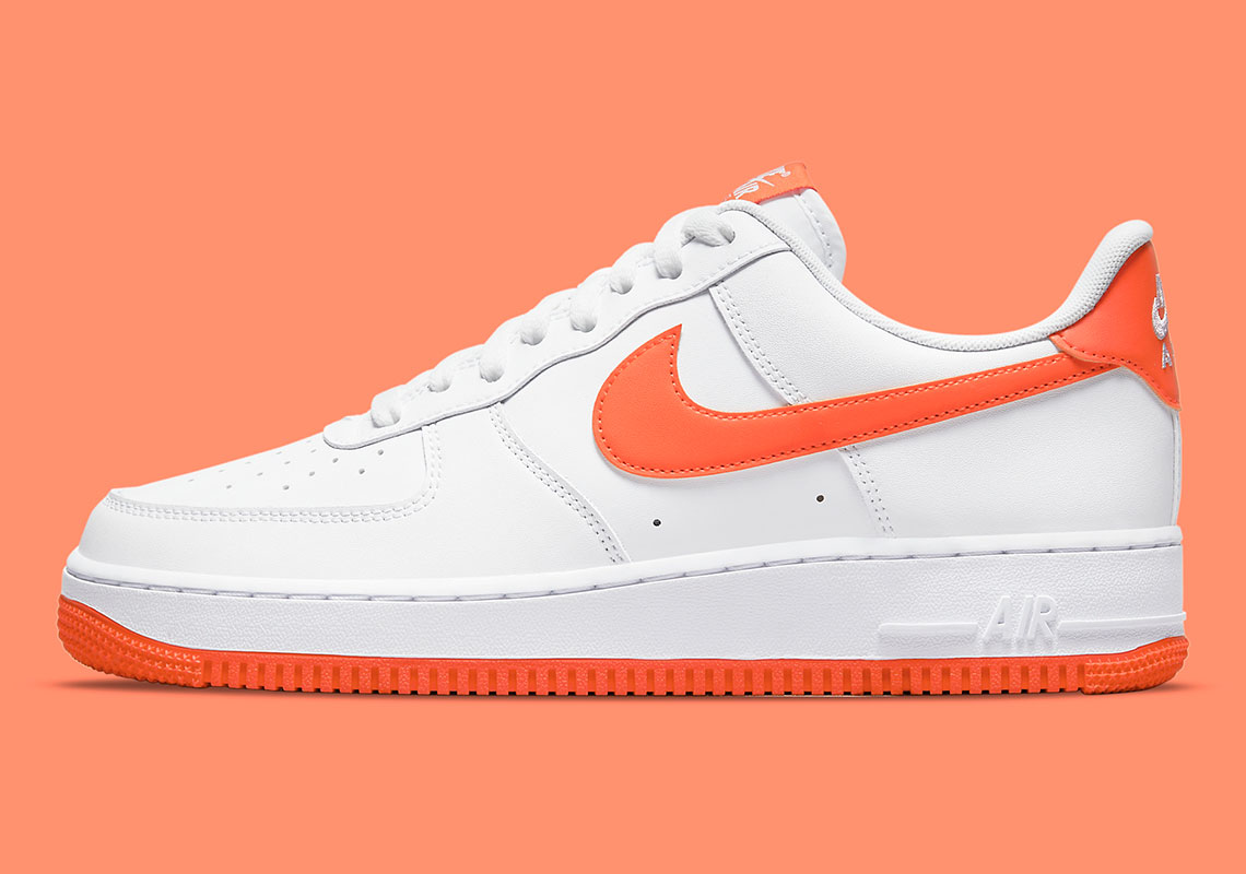 Nike Air Force 1 White Orange Dc2911 101 8