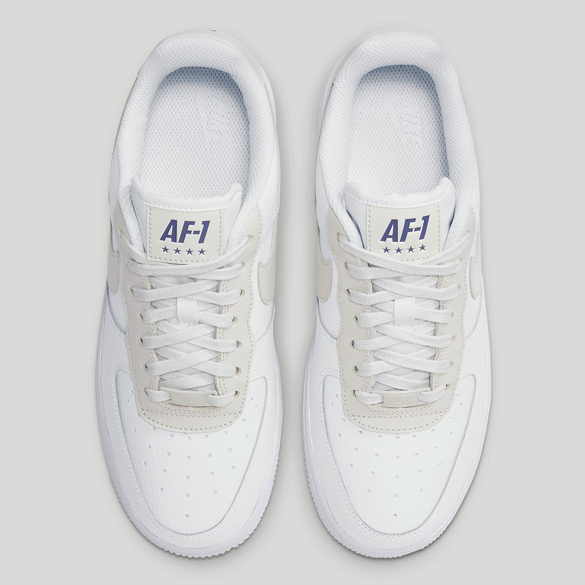 Nike Air Force 1 Wmns Summit White Deep Royal Summit White Light Bone 315115 168 4