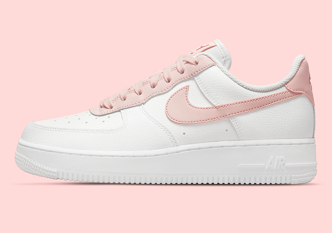 Nike Air Force 1 Wmns Summit White Pale Coral Summit White University Red 315115 167 8