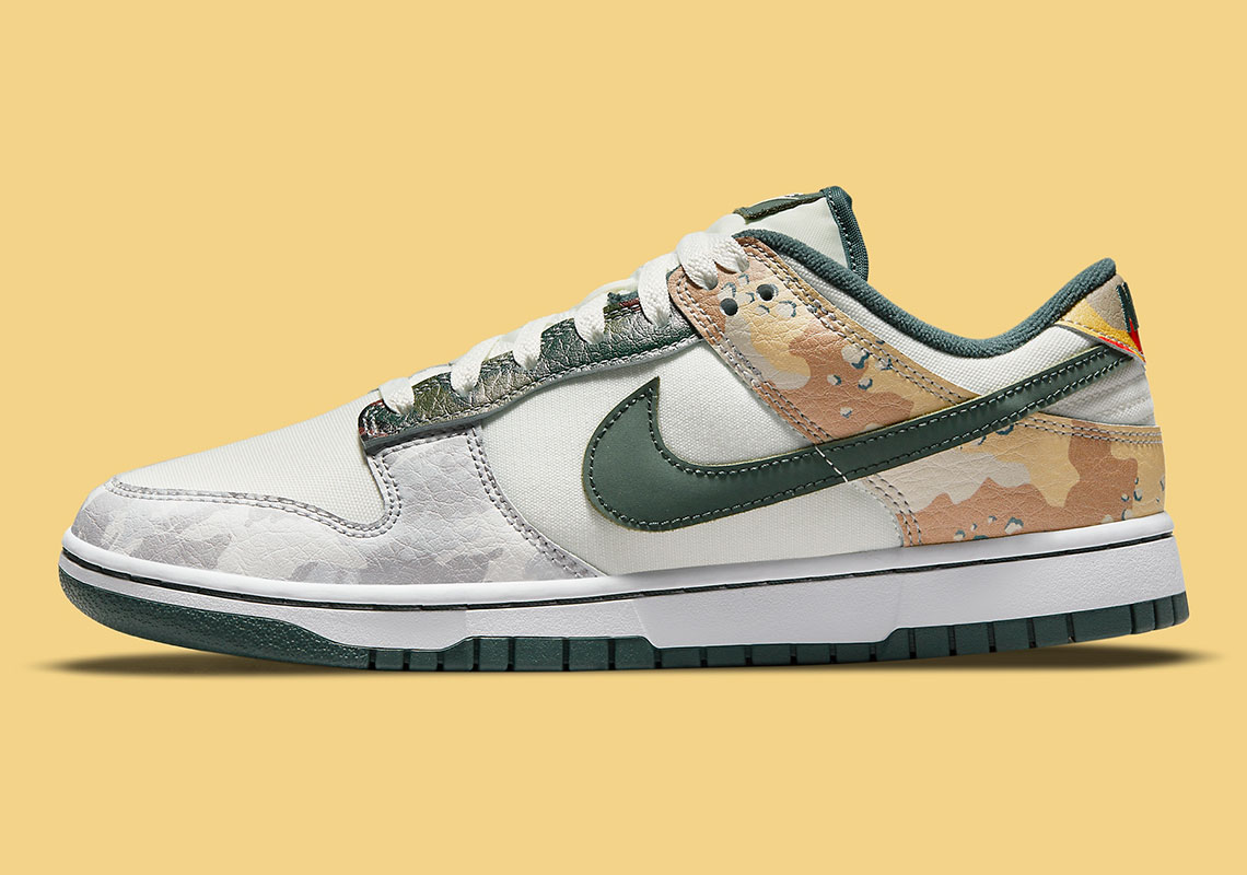 Nike Dunk Low Se Camo Dh0957 100 2