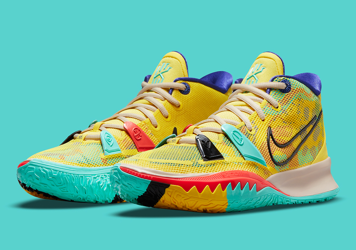 Nike Kyrie 7 "1 World 1 People" Arriving Soon In Bright Yellow