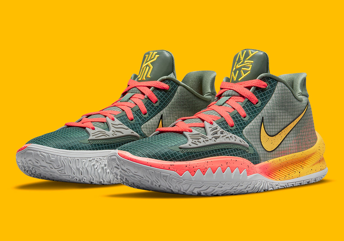 The Nike Kyrie Low 4 “Sunrise” Celebrates The Annual NY vs. NY Hoops Energy