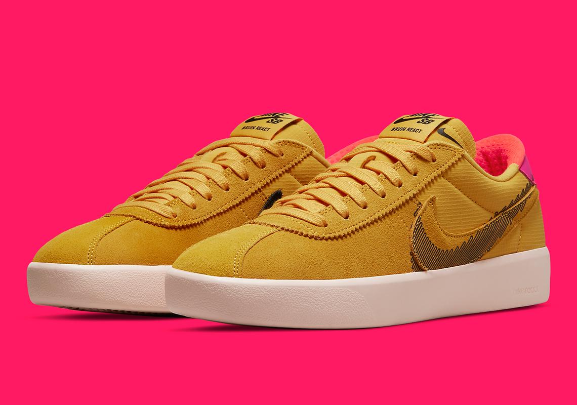 Nike Sb Bruin React Rawdacious Pollen Cv5980 700 7