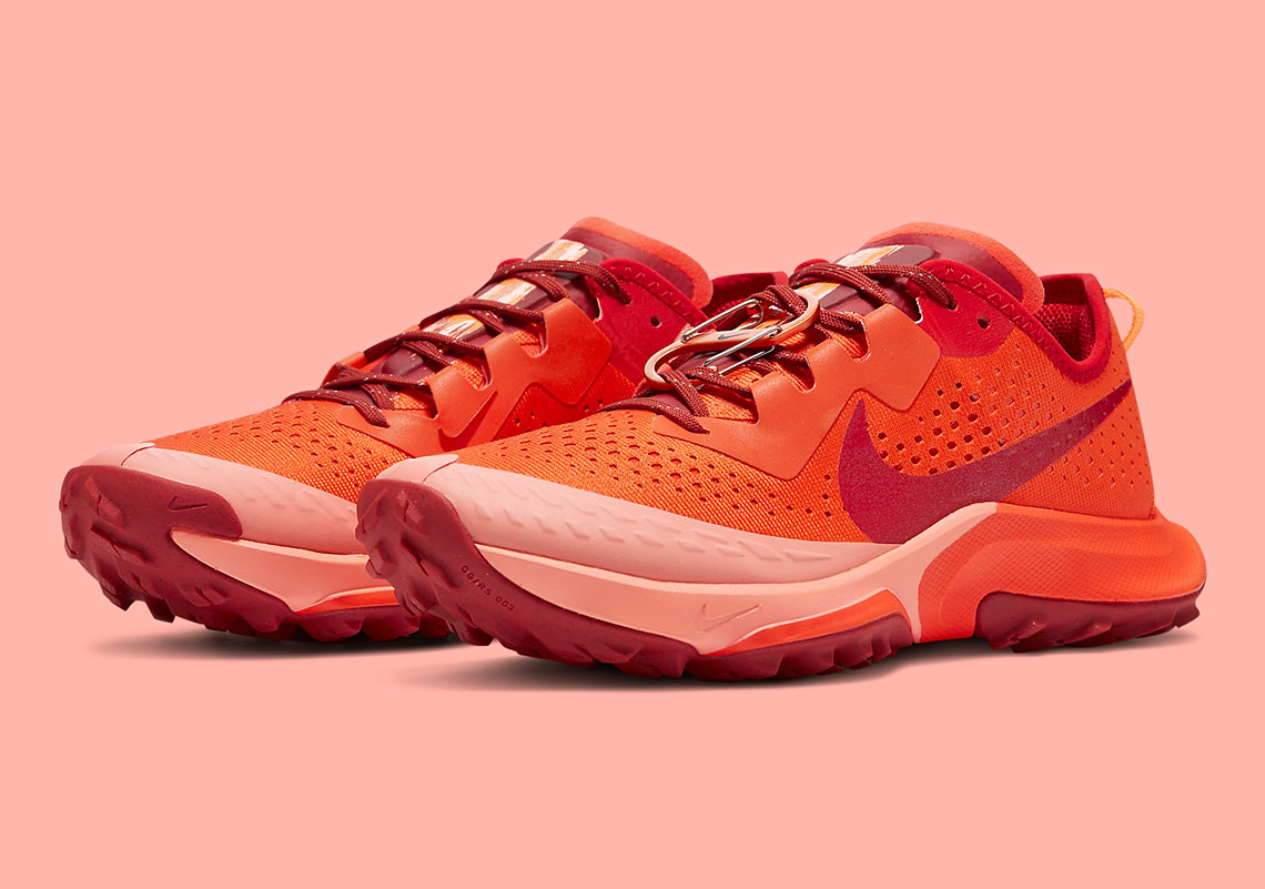 The Nike Zoom Terra Kiger 7 Gets Tonal In "Team Orange"