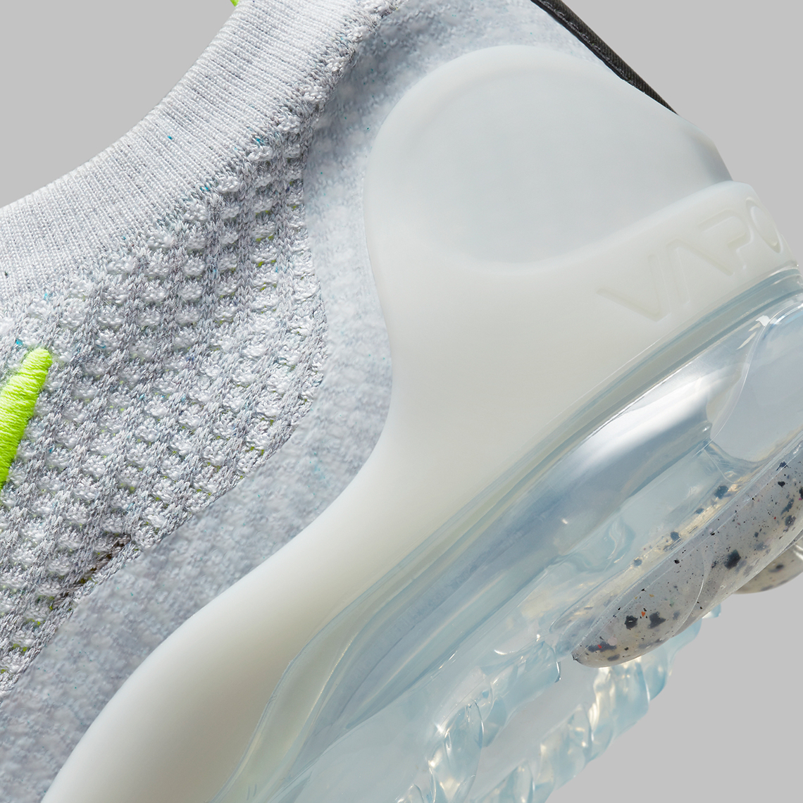 Nike Vapormax Flyknit 2021 Grey Volt Logo Pack Dh4085 001 5