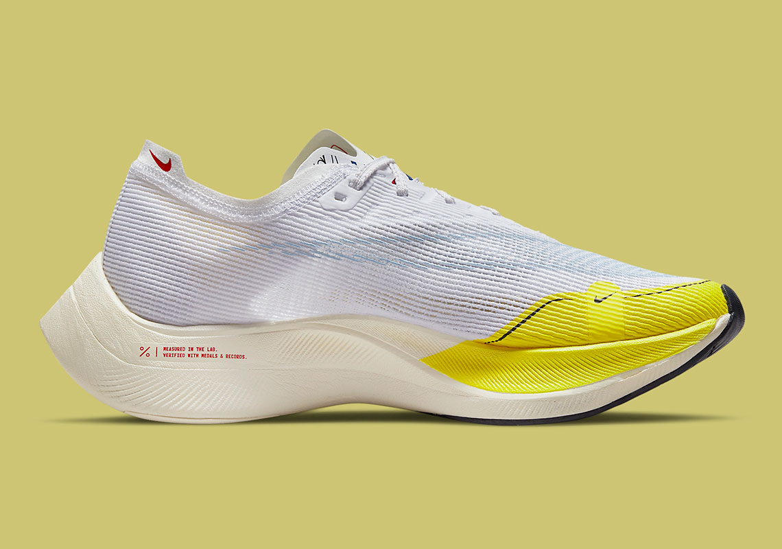 Nike Zoomx Vaporfly Next 2 Wmns White Yellow Strike Off Noir Psychic Blue Dm9056 100 8