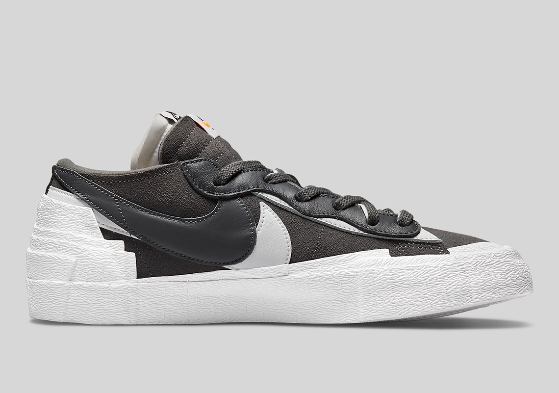 Sacai Nike Blazer Low Grey Dd1877 002 2