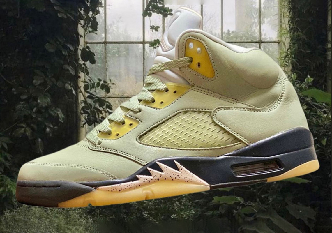 The Air Jordan 5 To Release In "Jade Horizon" This Holiday Season