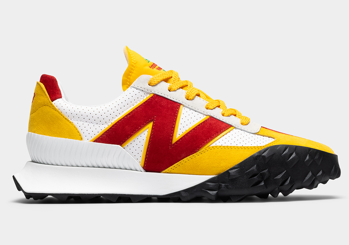 Casablanca New Balance Xc 72 Red Yellow 1