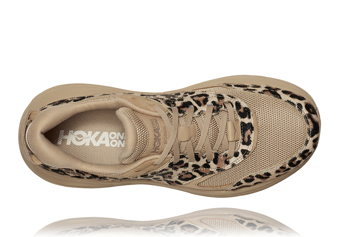 Engineered Garments Hoka Bondi L Leopard 1