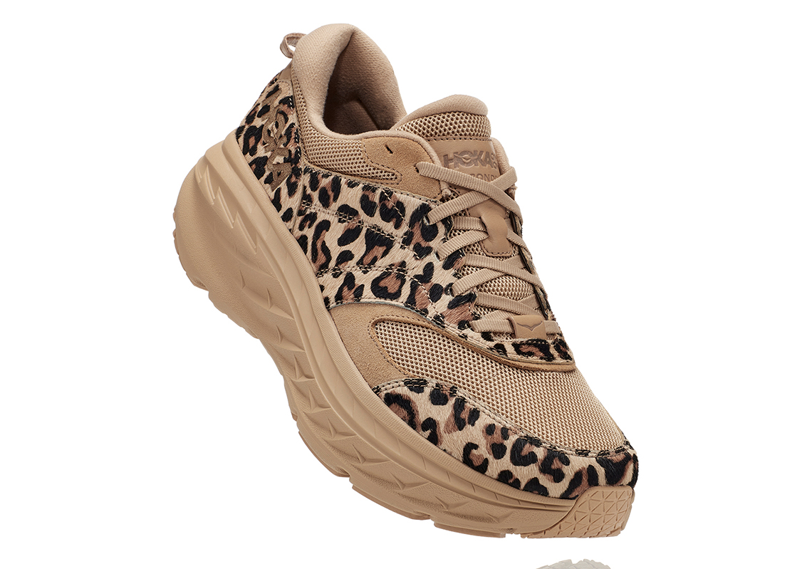 Engineered Garments Hoka Bondi L Leopard 2