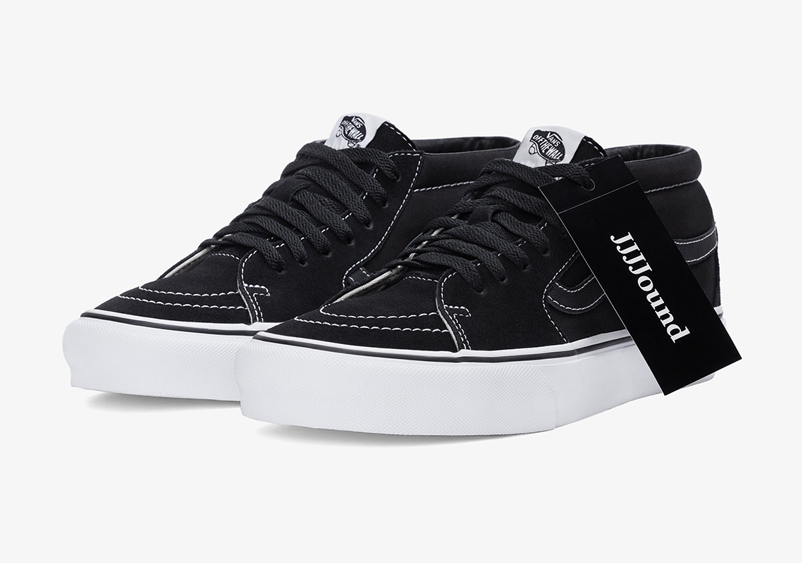 Jjjjound Vans Sk8 Mid Vlt Lx Black 3