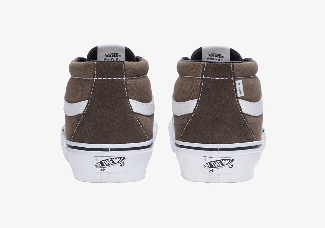 Jjjjound Vans Sk8 Mid Vlt Lx Brown 1