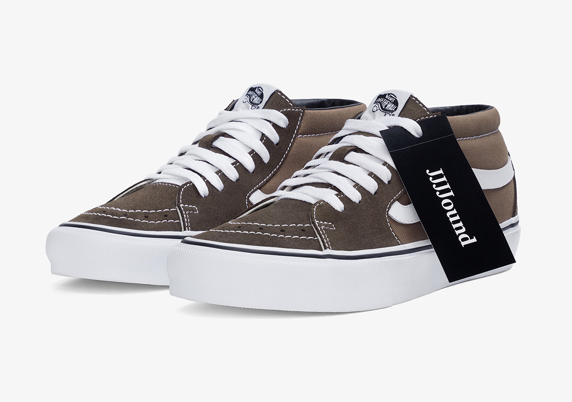 Jjjjound Vans Sk8 Mid Vlt Lx Brown 2