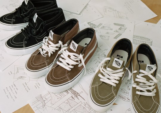 JJJJound To Begin Releasing Their Vans Sk8-Mid VLT LX Starting August 10th