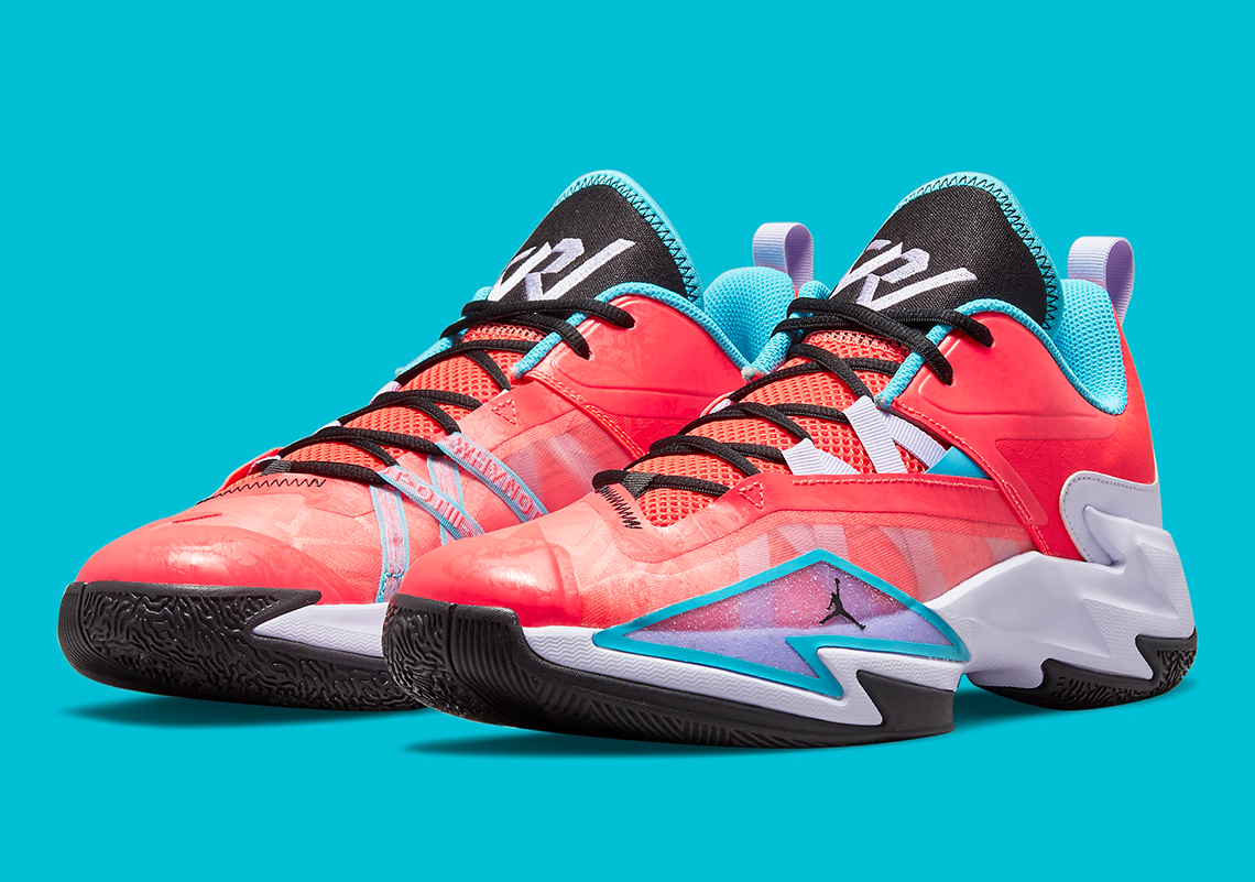 This Jordan Westbrook One Take 3 Sports A Colorway Befitting Its Energetic Athlete