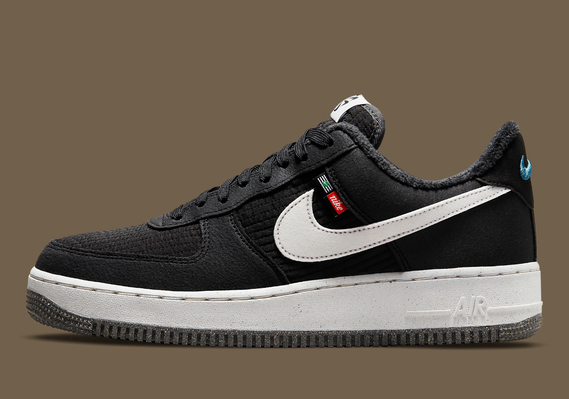 Nike's "Toasty" Collection Includes This "Black/White" Air Force 1 Low