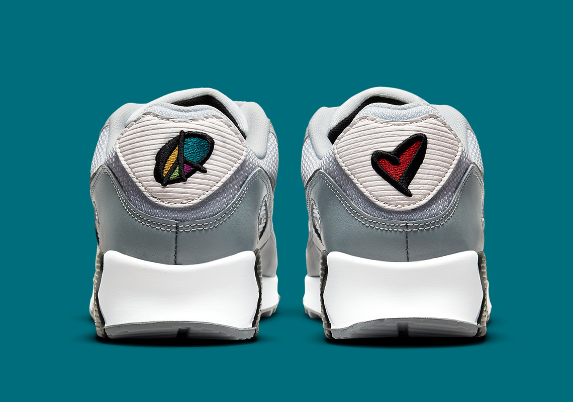 Nike Air Max 90 Peace Love Basketball Dm8151 100 3