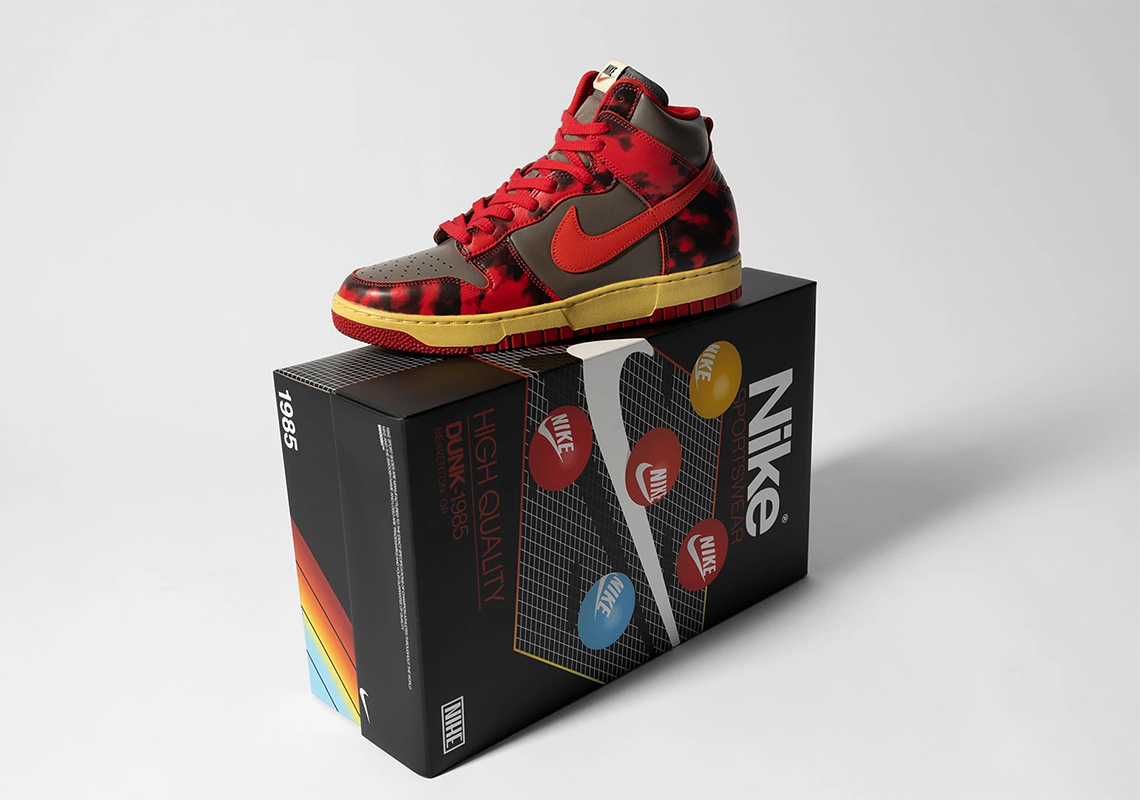 Nike Dunk High 1985 Chile Red Dd9404 600 3