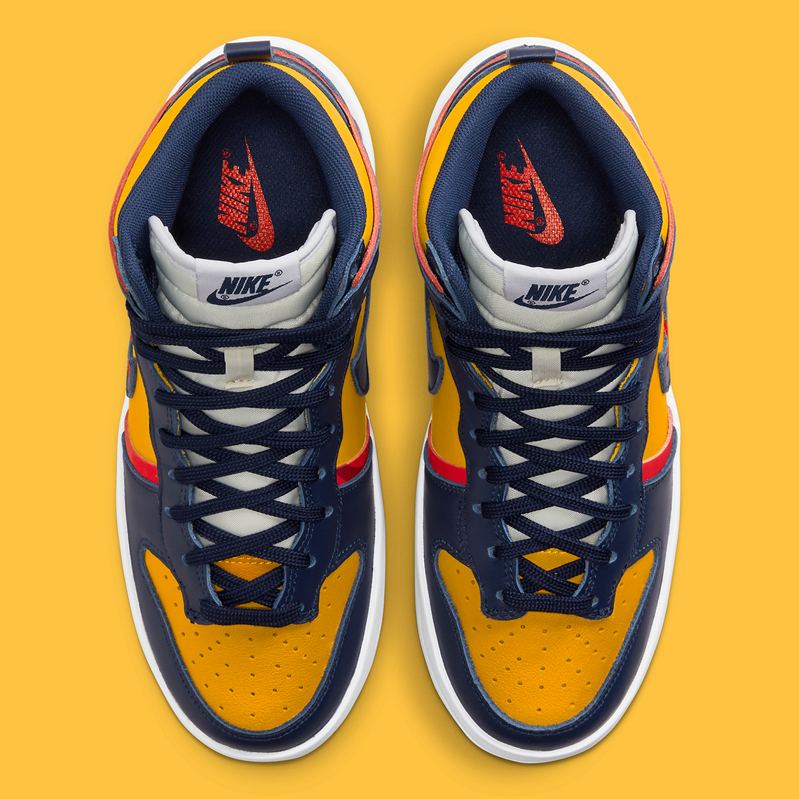 Nike Dunk High Rebel Michigan Dh3718 701 2