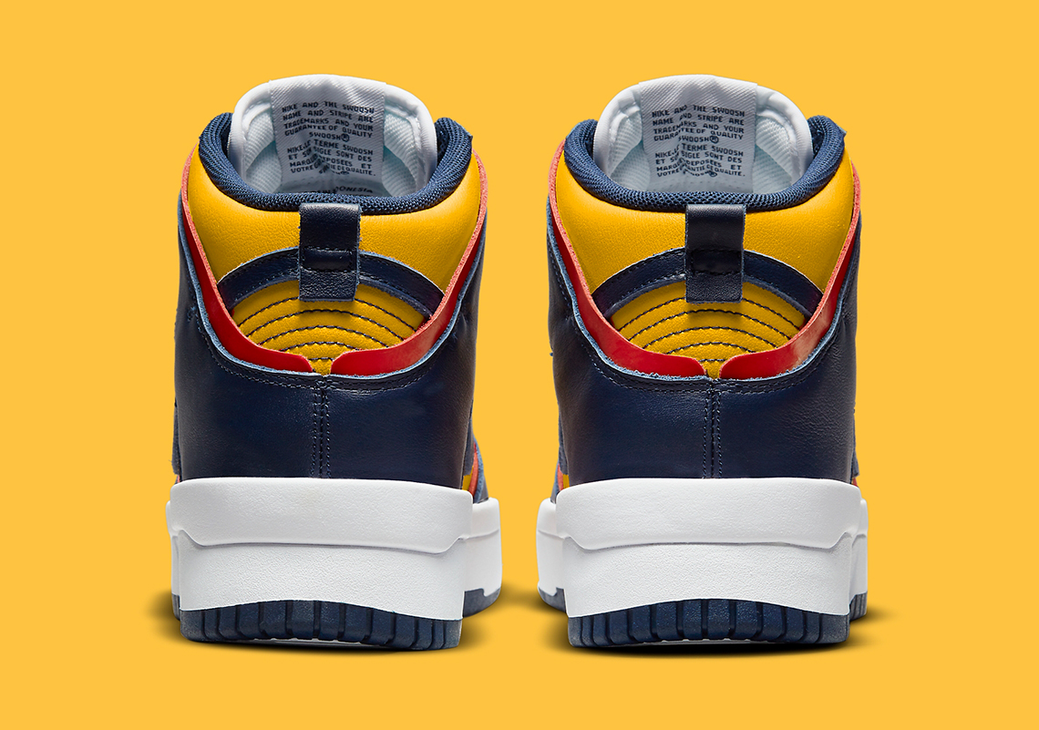 Nike Dunk High Rebel Michigan Dh3718 701 6