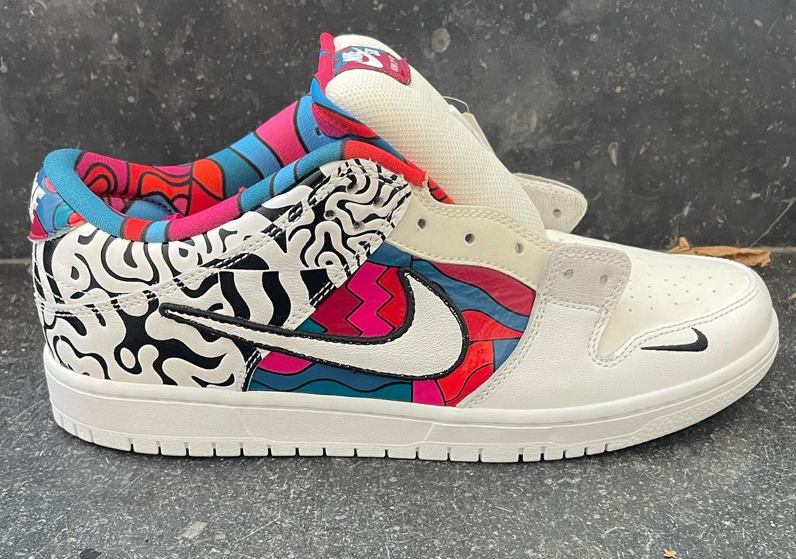 Parra Nike Sb Dunk Low Sample 4