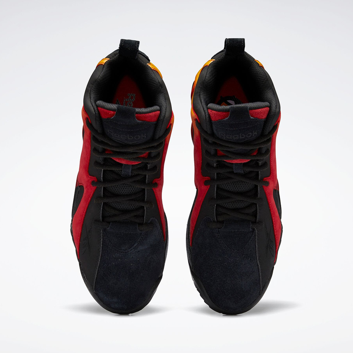 Reebok Kamikaze Ii Black Flash Red Semi Solar Gold H01318 1