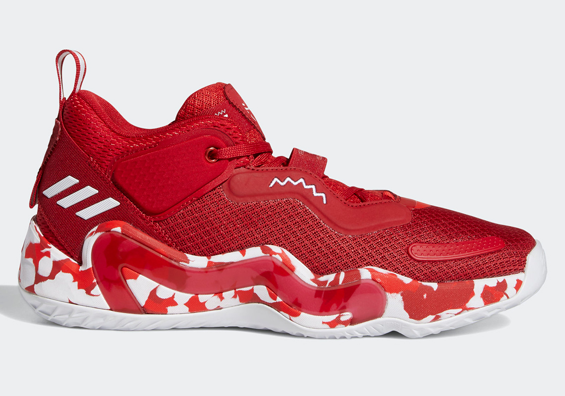 Adidas Don Issue 3 Team Collection Red H67717