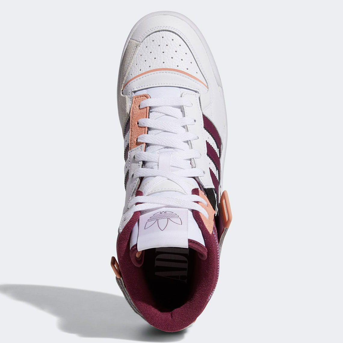 Adidas Forum Exhibit Mid Cloud White Victory Crimson Ambient Blush H01920 8