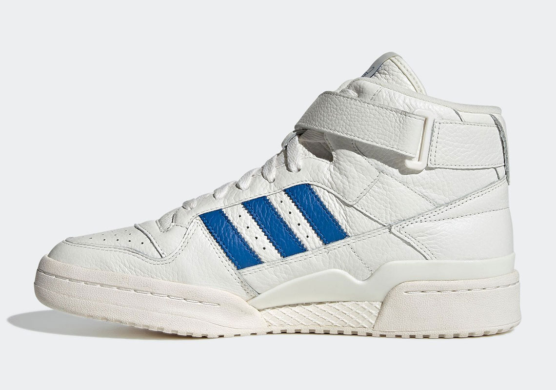 Adidas Forum Hi Velcro Cloud White Off White Blue Bird Gx1021 8