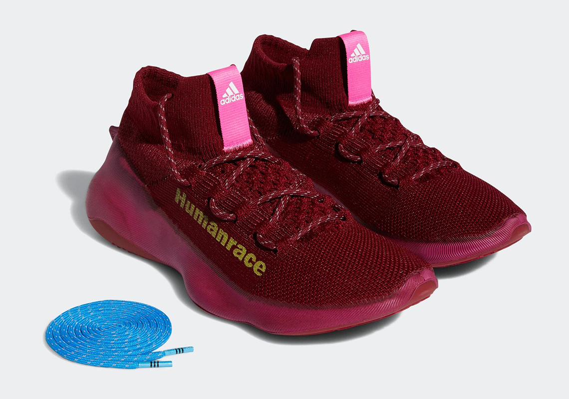 Adidas Humanrace Sichona Red Maroon Gw4879 3